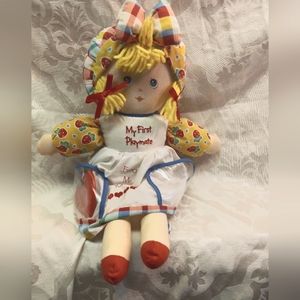 EDEN My First Playmate Plush DOLL With Two Teeth  CLEAN!